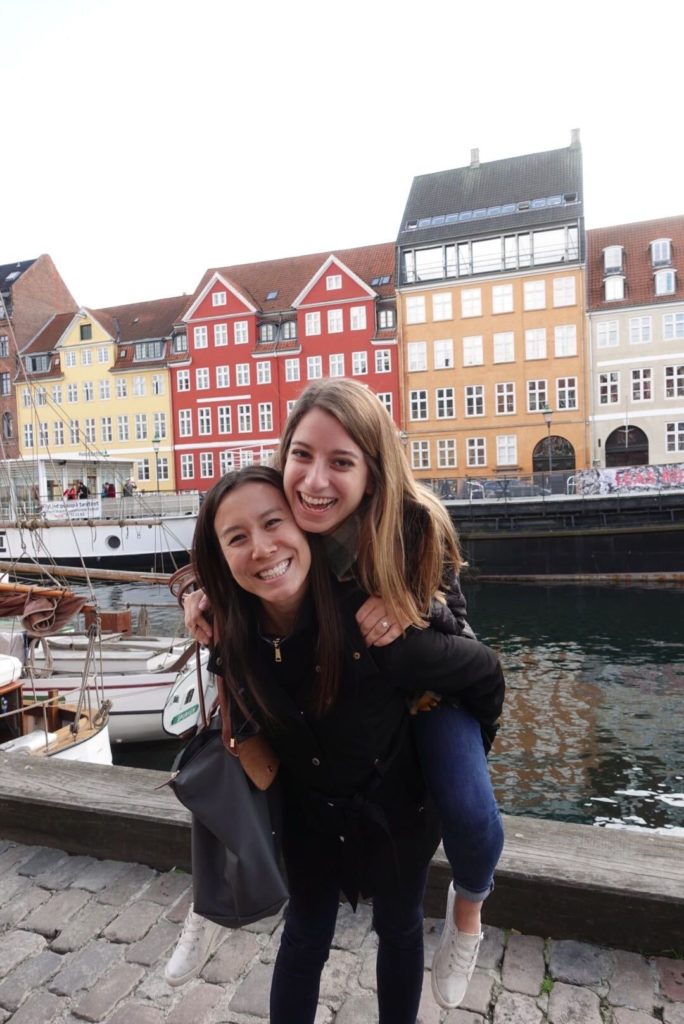 Jennifer with her friend & Iterable colleague, Katie Pope in Copenhagen, October 2019