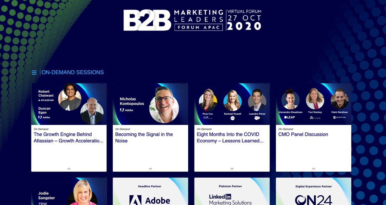 B2B Marketing Leaders Forum APAC